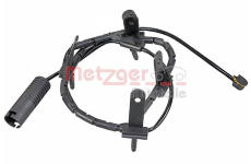 Vystrazny kontakt, opotrebeni oblozeni METZGER AUTOTEILE 1190094