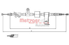 Tažné lanko, parkovací brzda METZGER 12.0101