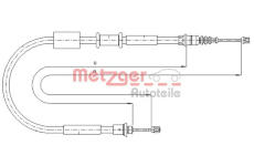 Tazne lanko, parkovaci brzda METZGER 1281P4