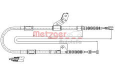 Tazne lanko, parkovaci brzda METZGER 17.1418
