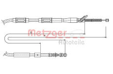 Tažné lanko, parkovací brzda METZGER 17.1445