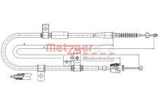 Tazne lanko, parkovaci brzda METZGER 17.2524