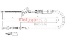 Tazne lanko, parkovaci brzda METZGER 17.2722