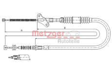 Tazne lanko, parkovaci brzda METZGER 17.2723