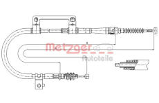 Tažné lanko, parkovací brzda METZGER 17.6043