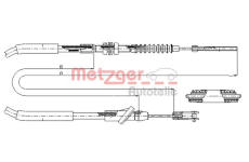 Tažné lanko, ovládání spojky METZGER 18.6103