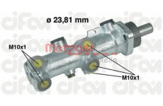 Hlavní brzdový válec METZGER AUTOTEILE 202-240