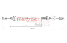 Lanko plynu METZGER AUTOTEILE 3.RE001
