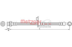 Brzdová hadice METZGER AUTOTEILE 4110265