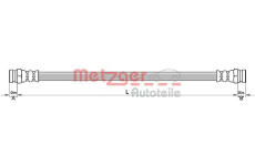 Brzdová hadice METZGER 4110485