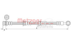 Brzdová hadice METZGER AUTOTEILE 4110917
