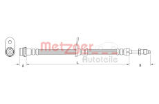 Brzdová hadice METZGER AUTOTEILE 4111360
