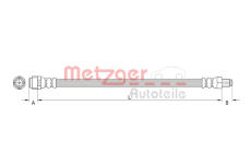 Brzdová hadice METZGER AUTOTEILE 4111367