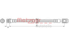 Brzdová hadice METZGER 4111476