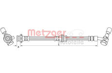 Brzdová hadice METZGER AUTOTEILE 4111581