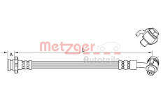 Brzdová hadice METZGER AUTOTEILE 4111584