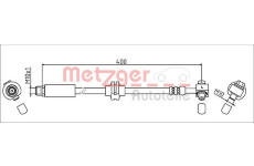 Brzdová hadice METZGER AUTOTEILE 4111623