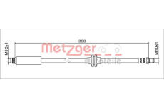 Brzdová hadice METZGER AUTOTEILE 4111627