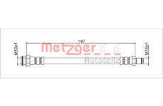 Brzdová hadice METZGER AUTOTEILE 4111805