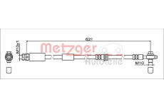Brzdová hadice METZGER AUTOTEILE 4112032