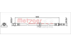 Brzdová hadice METZGER AUTOTEILE 4112082