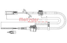 Tažné lanko, ovládání spojky METZGER 492.10