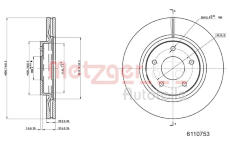 Brzdový kotouč METZGER 6110753