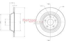 Brzdový kotouč METZGER 6110813