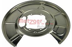 Ochranný plech proti rozstřikování, brzdový kotouč METZGER AUTOTEILE 6115026