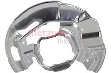Ochranný plech proti rozstřikování, brzdový kotouč METZGER 6115153