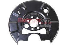 Ochranný plech proti rozstřikování, brzdový kotouč METZGER 6115187