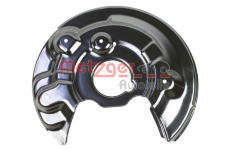 Ochranný plech proti rozstřikování, brzdový kotouč METZGER 6115207