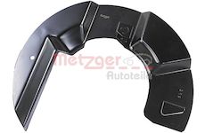 Ochranný plech proti rozstřikování, brzdový kotouč METZGER 6115308