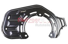 Ochranný plech proti rozstřikování, brzdový kotouč METZGER 6115463