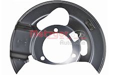 Ochranný plech proti rozstřikování, brzdový kotouč METZGER AUTOTEILE 6115479