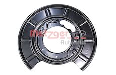 Ochranný plech proti rozstřikování, brzdový kotouč METZGER 6115496