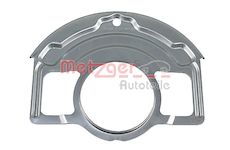Ochranný plech proti rozstřikování, brzdový kotouč METZGER 6115508