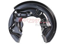 Ochranný plech proti rozstřikování, brzdový kotouč METZGER 6115514