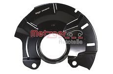 Ochranný plech proti rozstřikování, brzdový kotouč METZGER 6115525