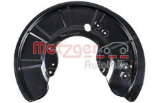 Ochranný plech proti rozstřikování, brzdový kotouč METZGER 6115554