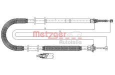 Tazne lanko, parkovaci brzda METZGER 641.12