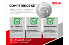 Sada brzdových čelistí METZGER AUTOTEILE KV 9442