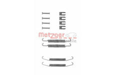 Sada příslušenství, brzdové čelisti METZGER 105-0610