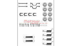 Sada příslušenství, parkovací brzdové čelisti METZGER 105-0810