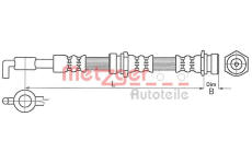 Brzdová hadice METZGER AUTOTEILE 4114062