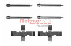 Sada příslušenství, obložení kotoučové brzdy METZGER 109-1101