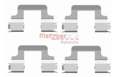 Sada prislusenstvi, oblozeni kotoucove brzdy METZGER 109-1679