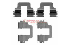 Sada prislusenstvi, oblozeni kotoucove brzdy METZGER AUTOTEILE 109-1712