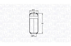 Mech, pneumaticke odpruzeni MAGNETI MARELLI 030607020055