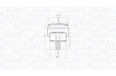 Mech, pneumaticke odpruzeni MAGNETI MARELLI 030607020307